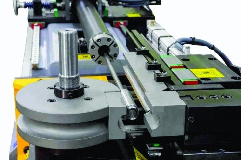 CNC hybrid tube bending machine head